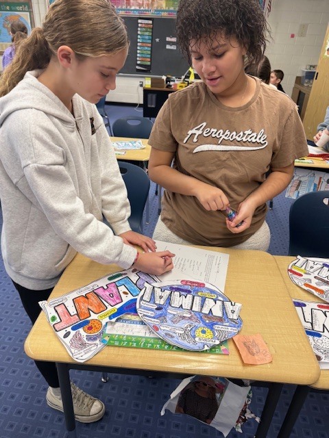 6th grade organelle projects