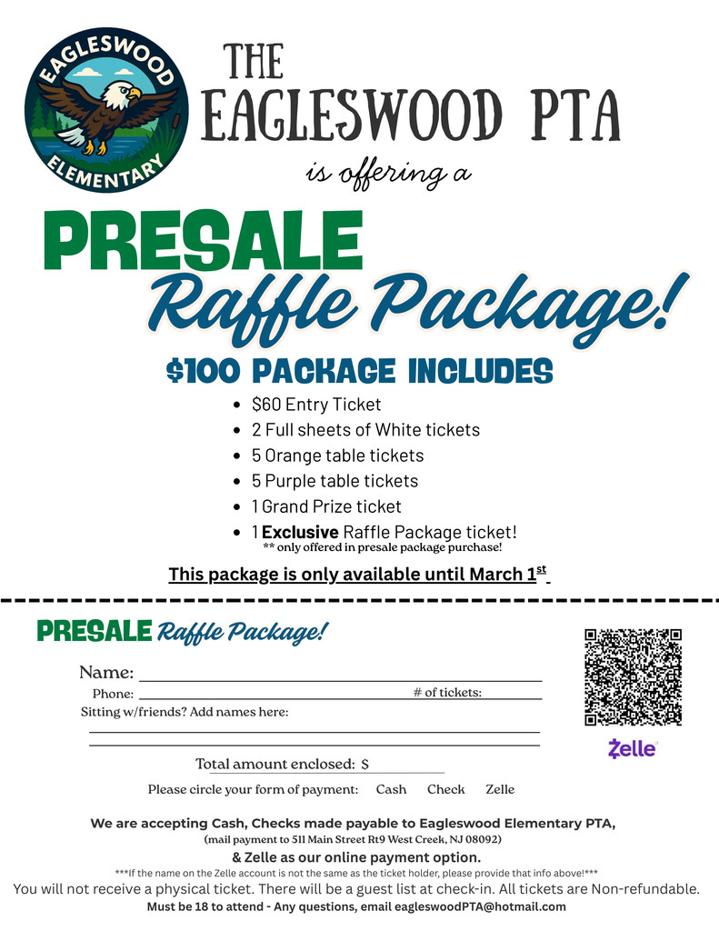 Eagleswood PTA gift auction