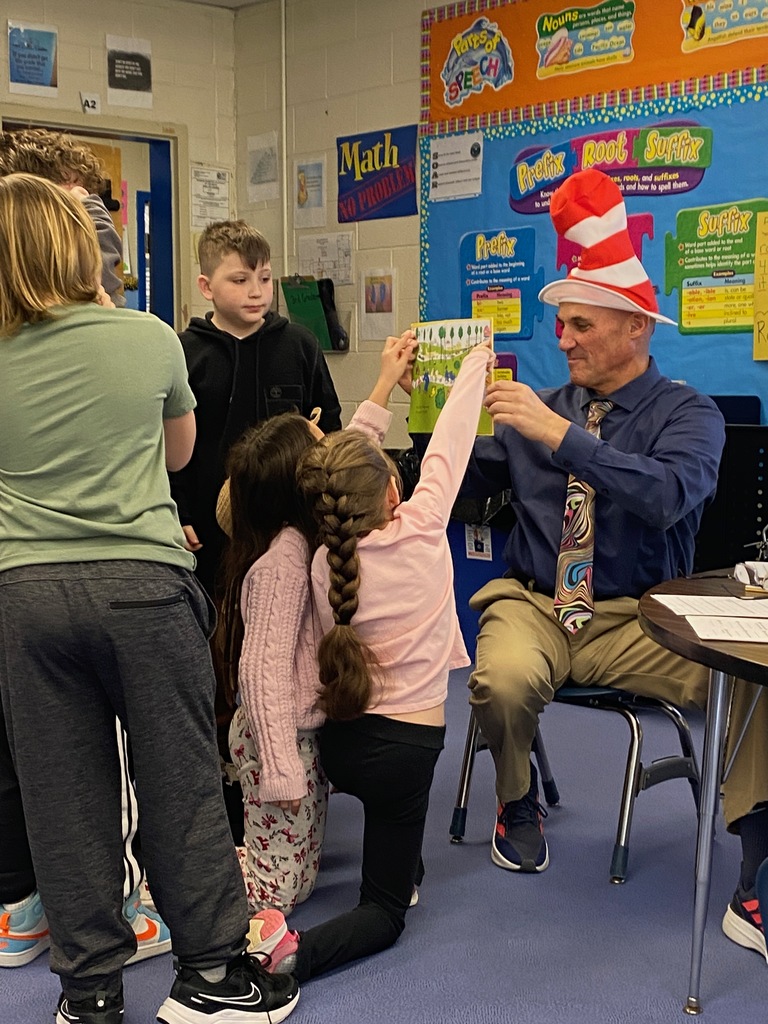 Read across america with superintendent