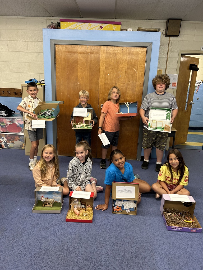 3rd grade dioramas