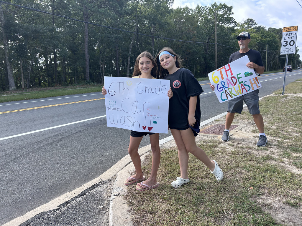 6th grade car wash