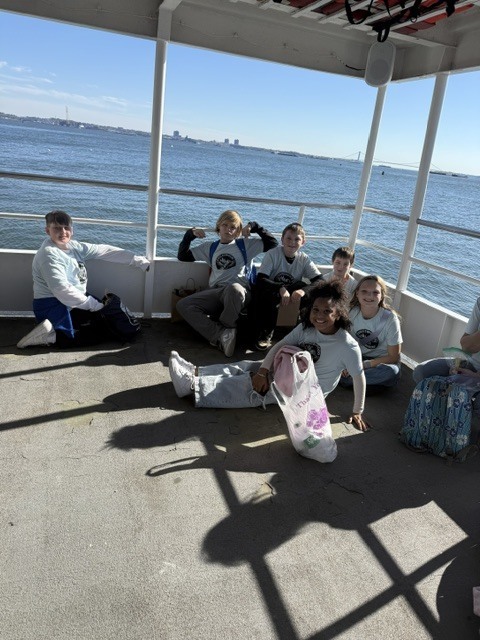 6th grade trip to the Statue of Liberty