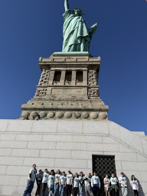 6th grade trip to the Statue of Liberty