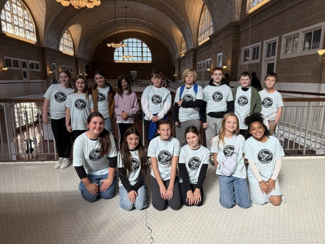 6th grade trip to the Statue of Liberty