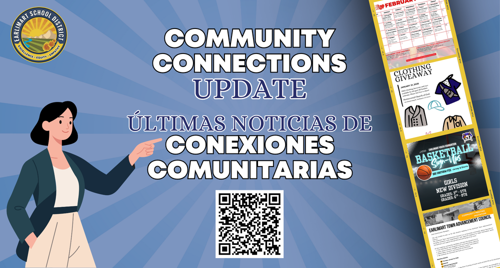 Earlimart Community Connections Webpage Updates