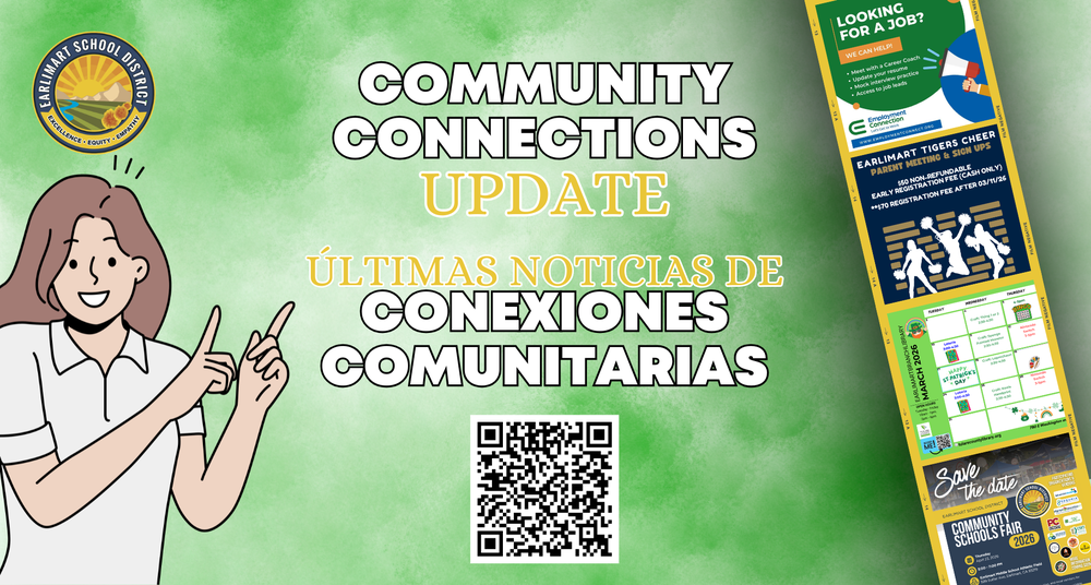 Earlimart Community Connections Webpage Updates
