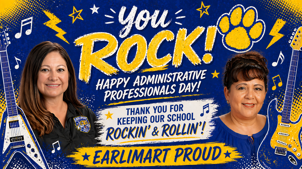 blue and yellow color rock n roll theme 