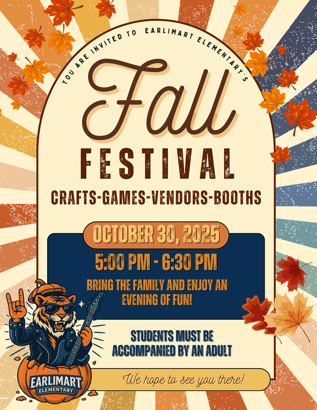 Fall flyer for event