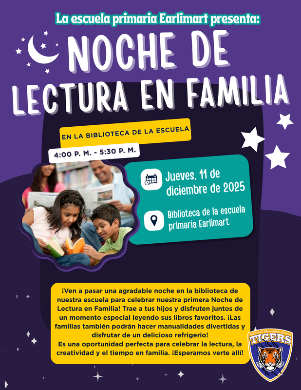 family reading together nigh theme