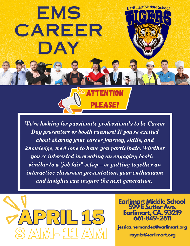 EMS Career Day 2026 Flyer with scheduled date: April 15, 2026 and contact details listed in the original post.