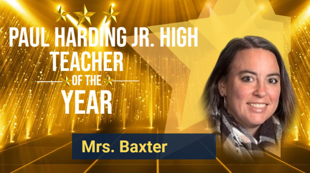 PHJH Teacher of the year