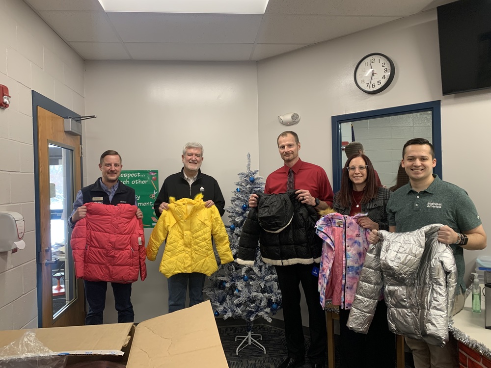 SOEL receive winter coats