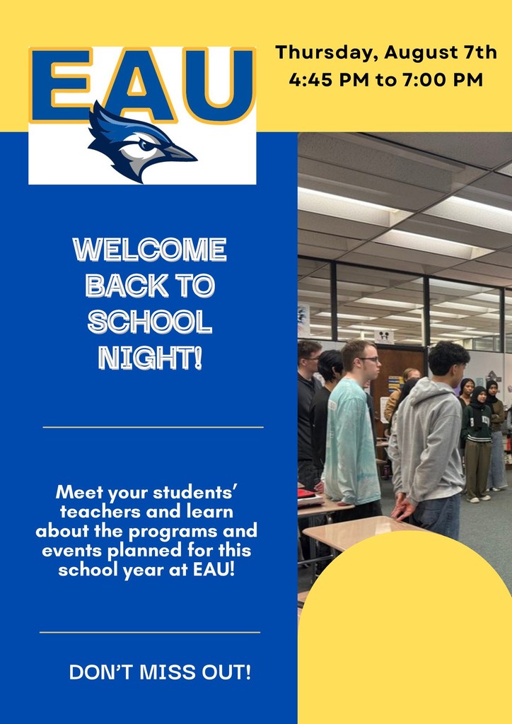 EAU Back to school print