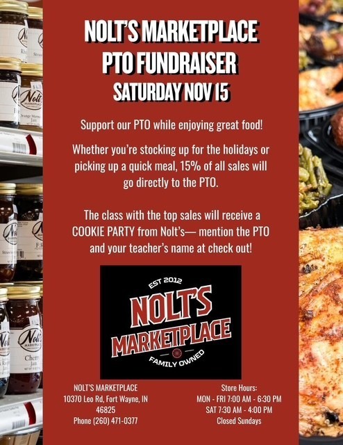 Nolts PTO Fundraiser 
