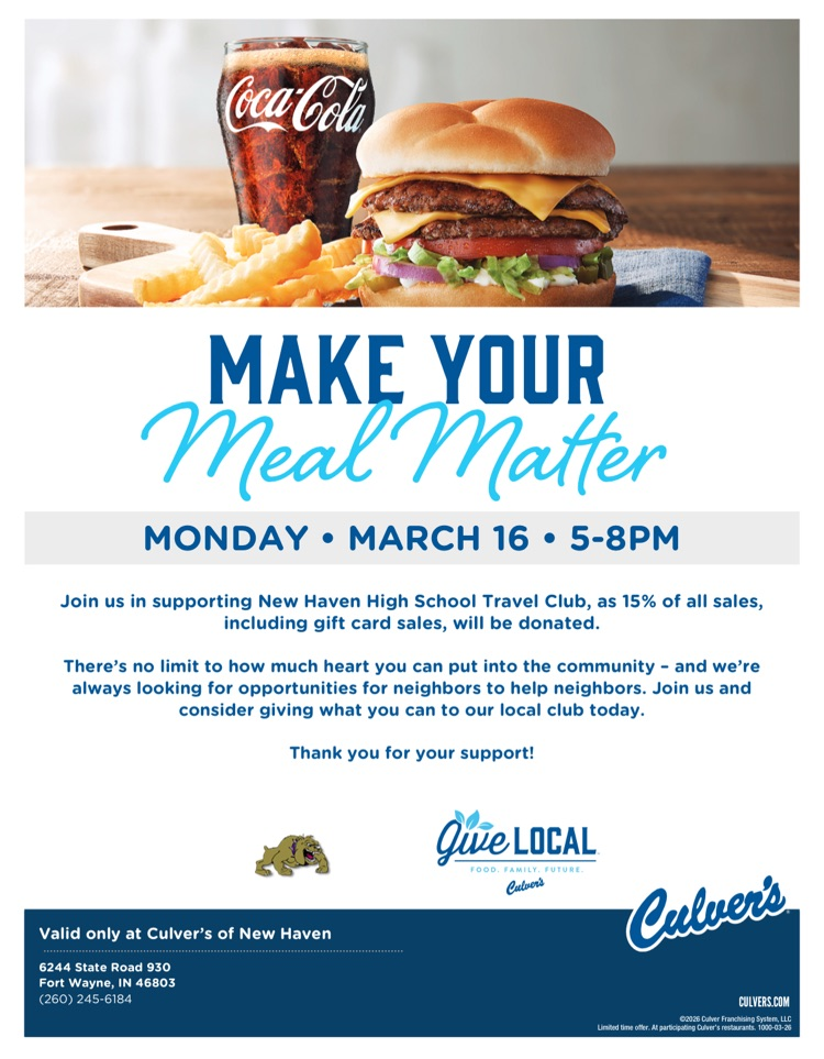 Culver’s fundraiser