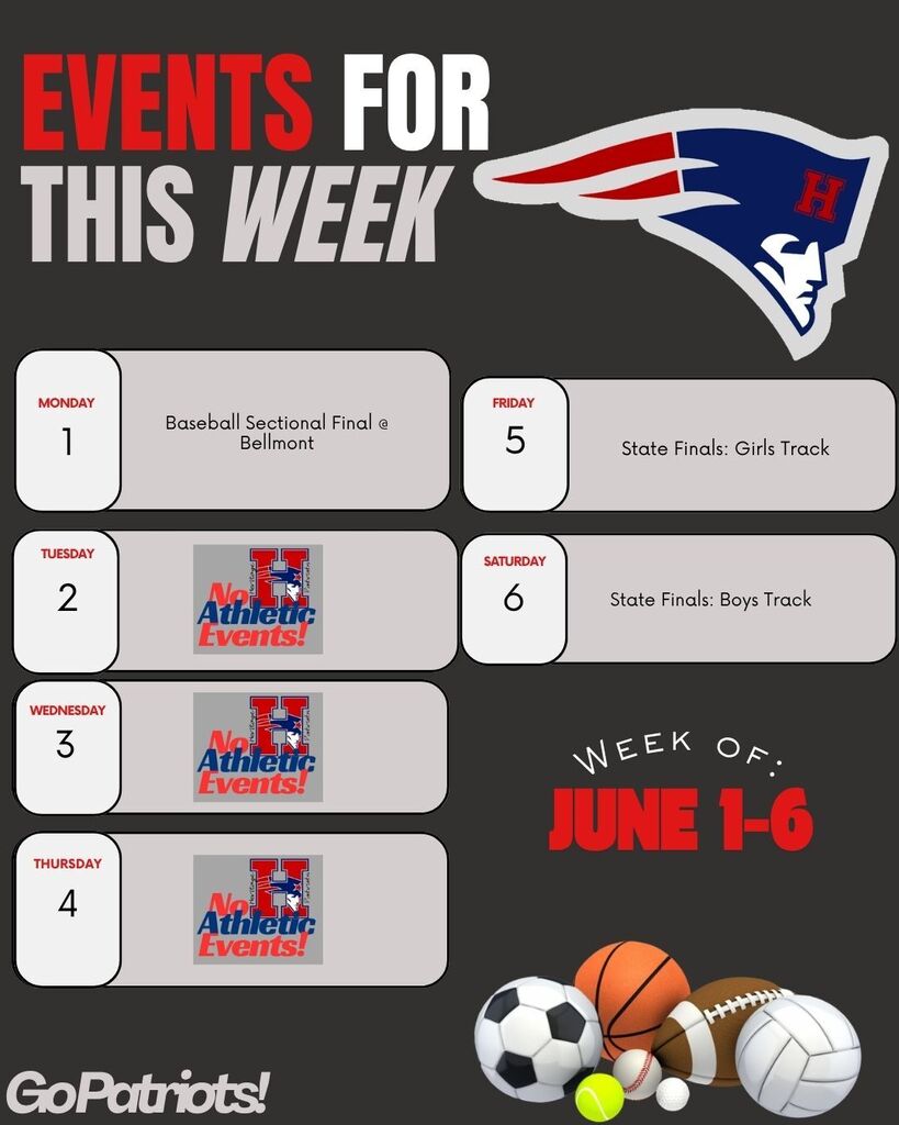 Athletic Schedule