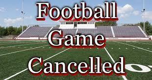 Cancellation of Football