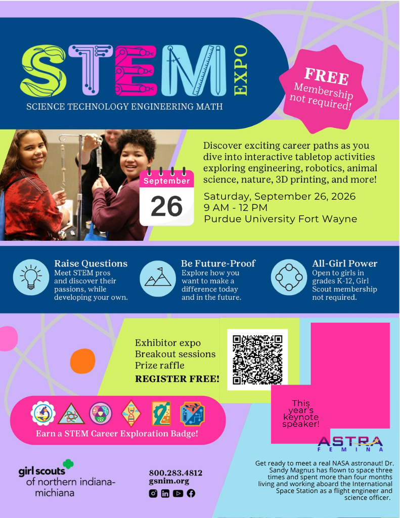 STEM expo flyer