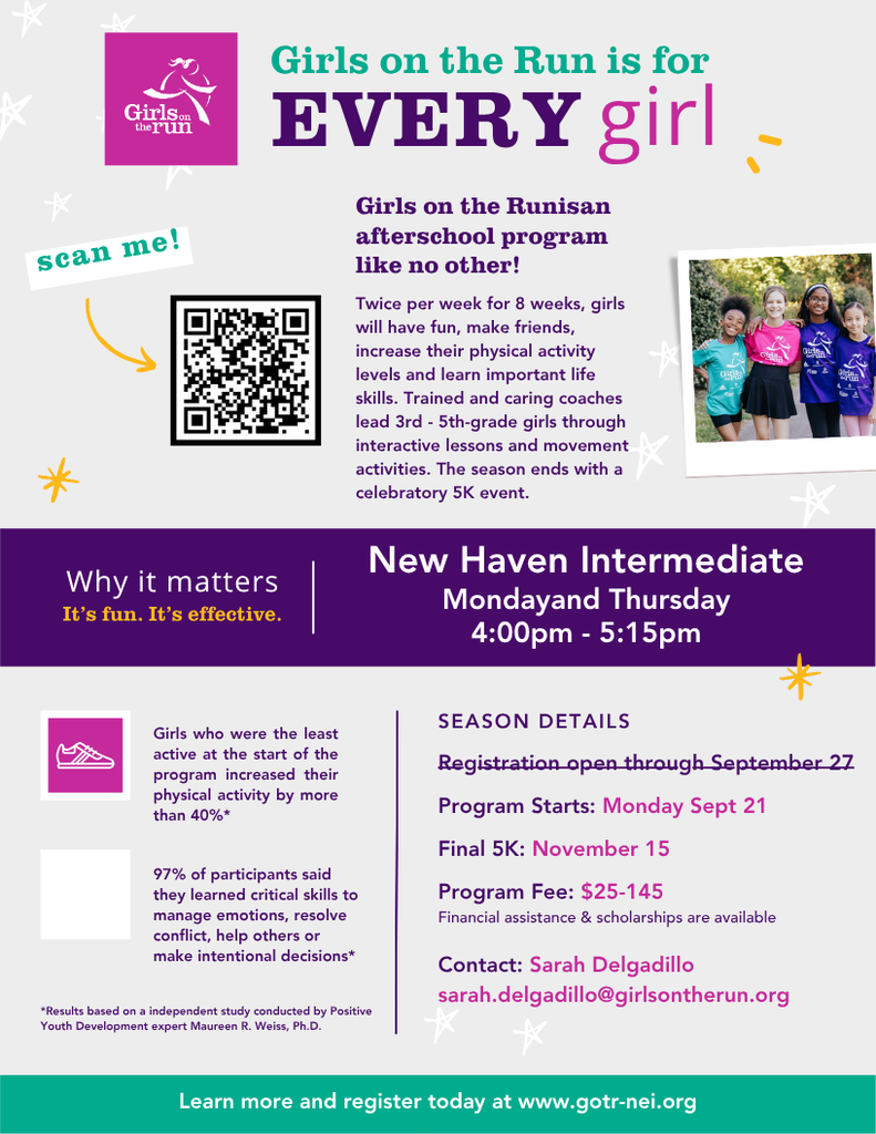 Girls on the Run Flyer