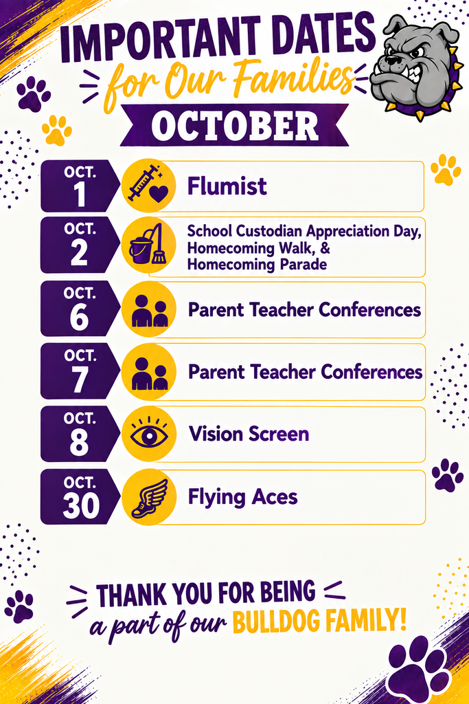 October Event List