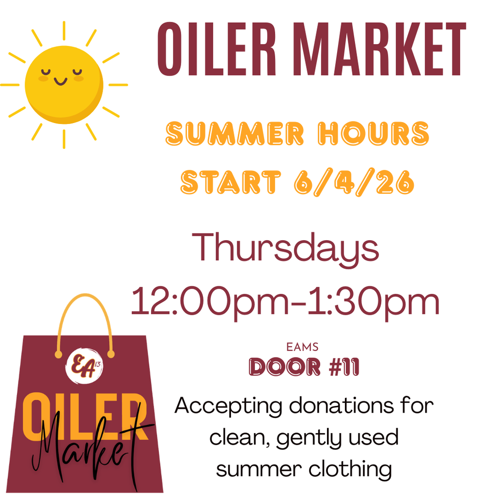 Oiler Market Thursdays 12:00-1:30