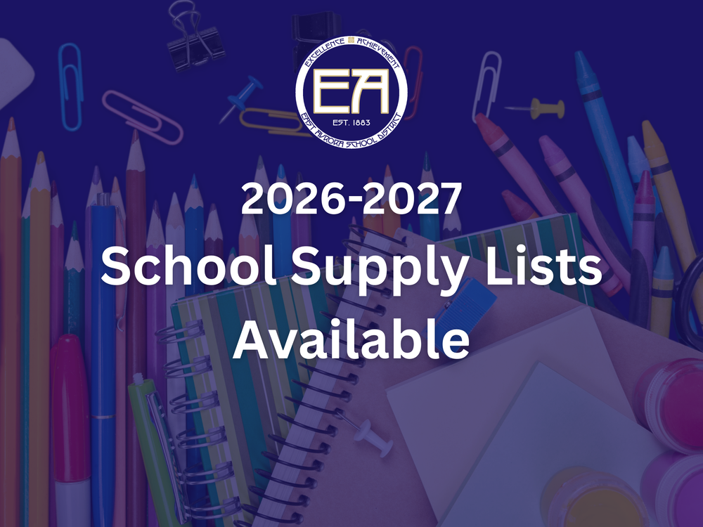 2026-2027 school supply lists available