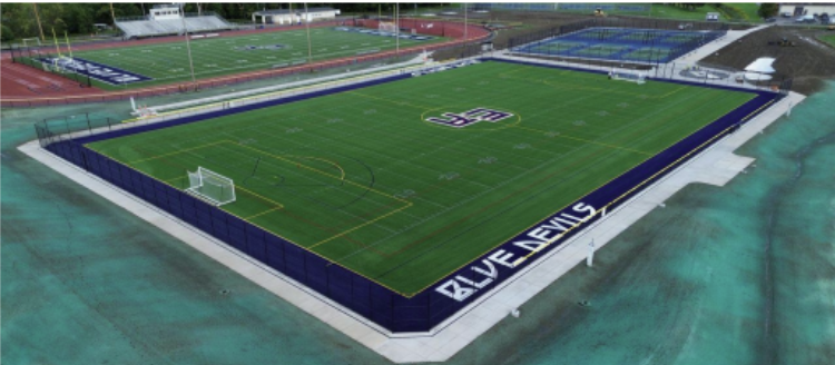 new field at East Aurora
