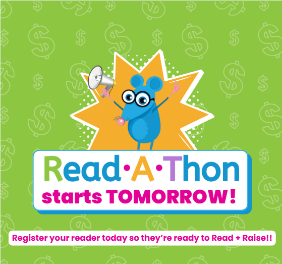 read a thon starts tomorrow