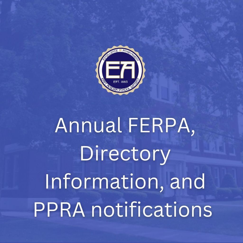FERPA notice