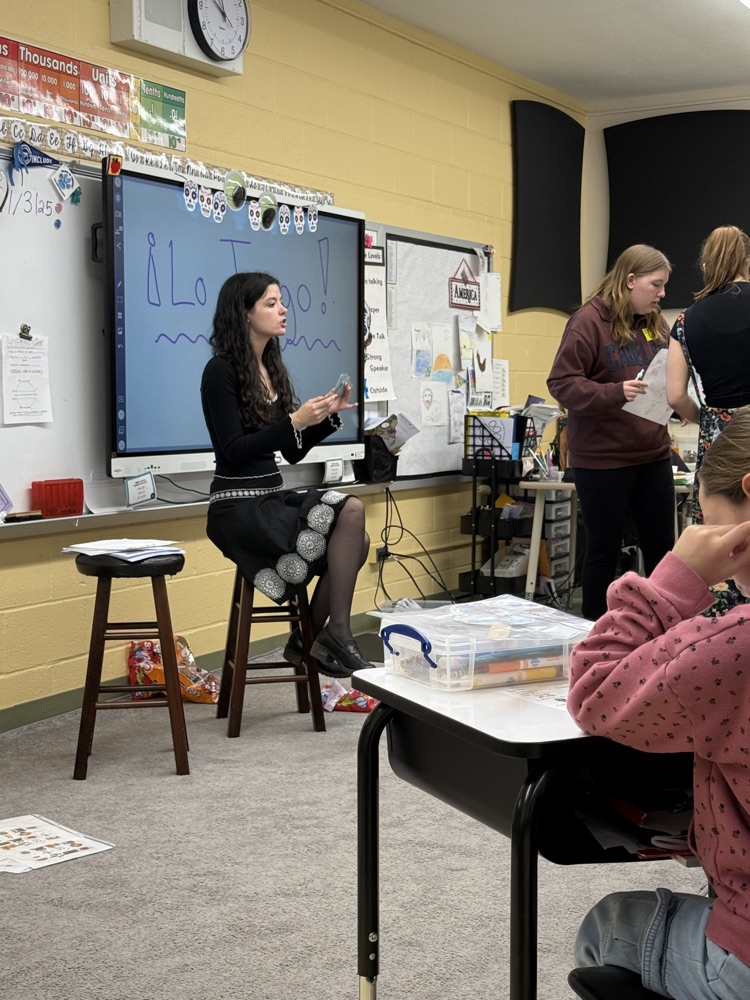 Learning Spanish vocabulary and playing BINGO!