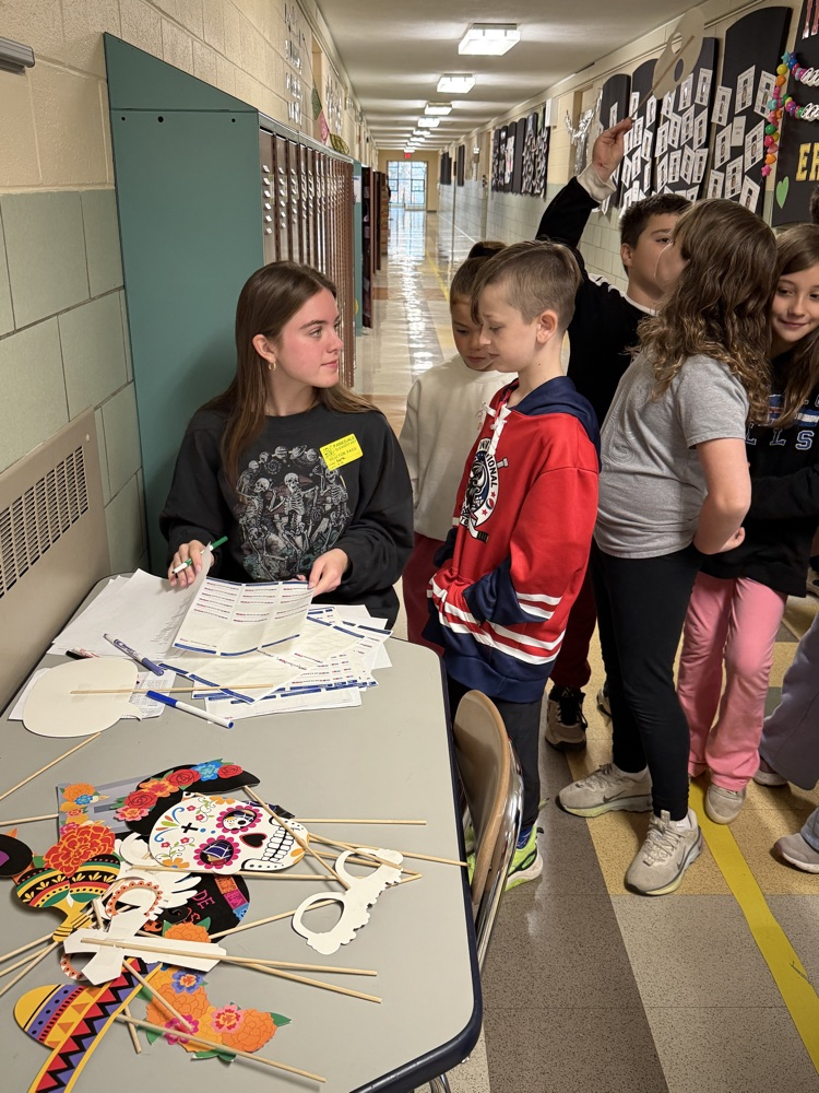 Each fourth grader received their Spanish name.