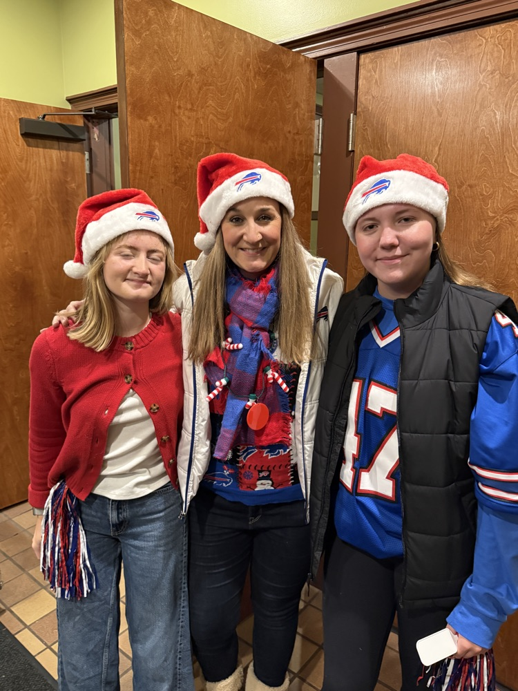 Spirit Club members and advisor