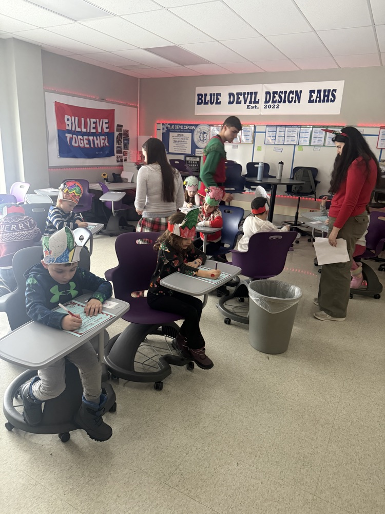 Writing letters to Santa