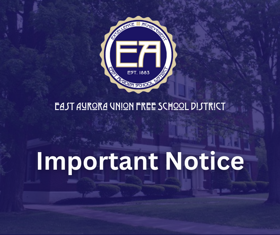 EAUFSD important notice