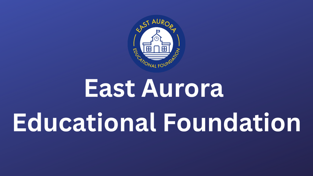 east aurora educational foundation logo