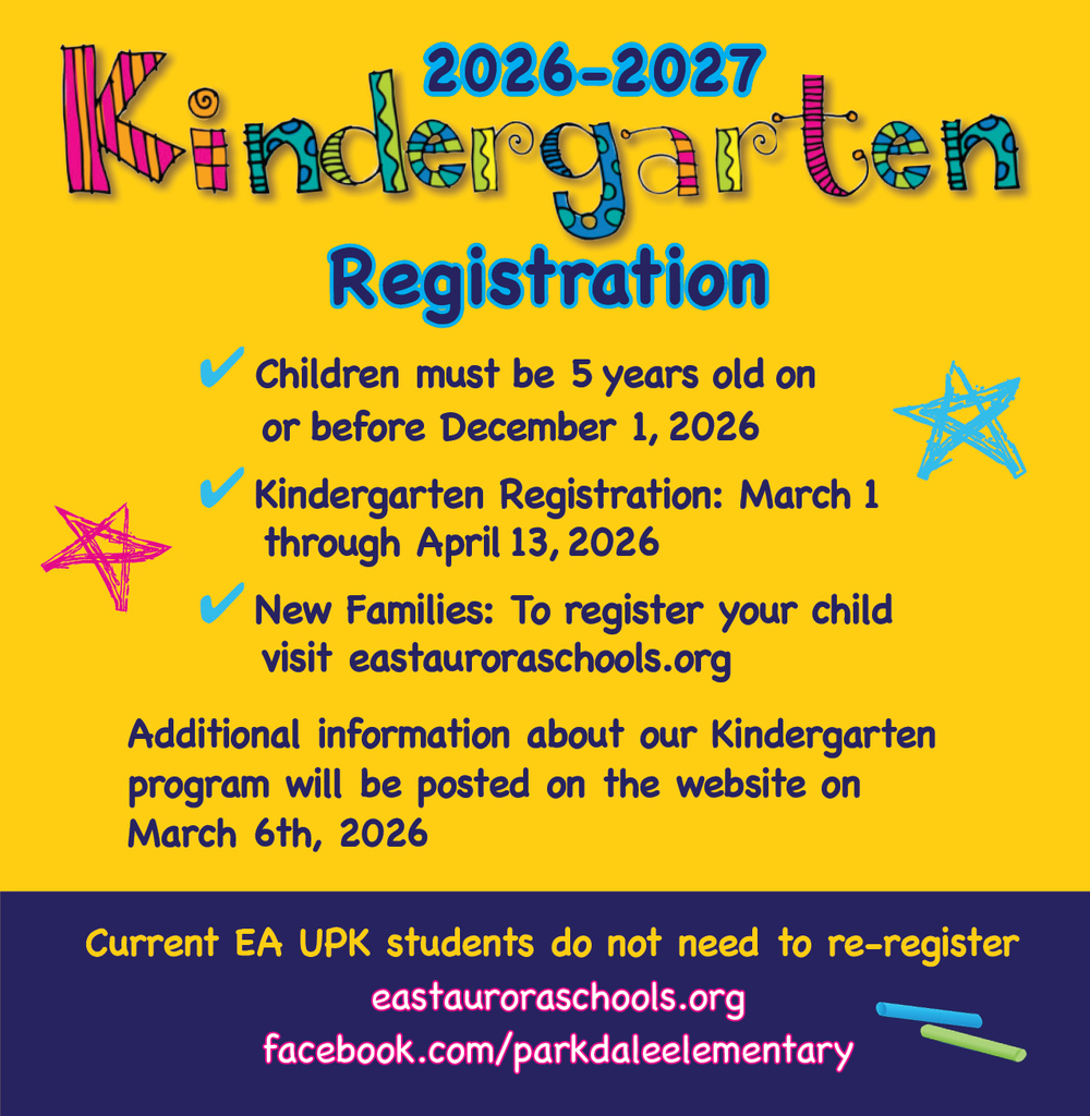 Kindergarten Registration is now open