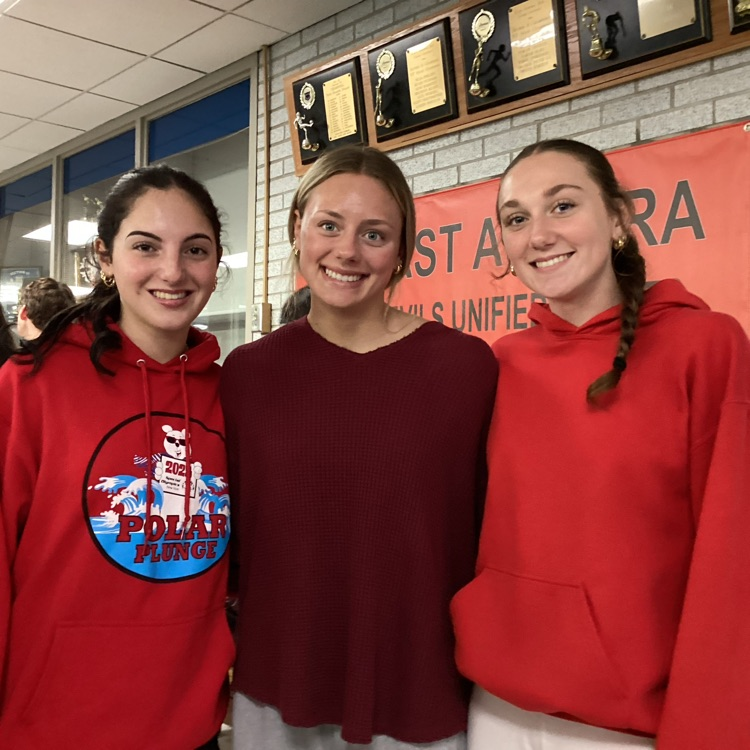 three East Aurora students on the Saint Jude’s walk for cancer