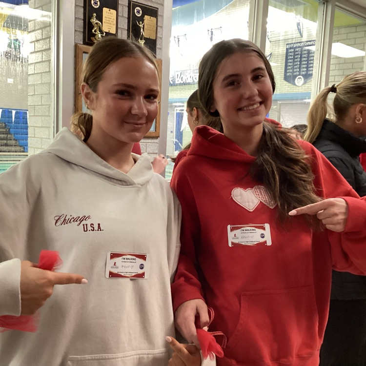 two East Aurora students on the Saint Jude‘s walk for cancer