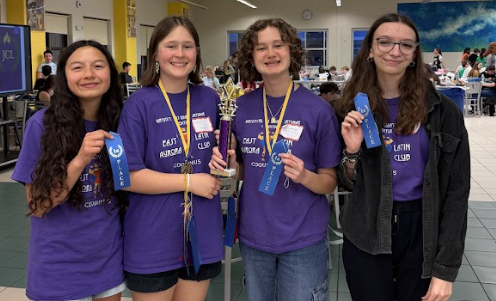 latin students with awards