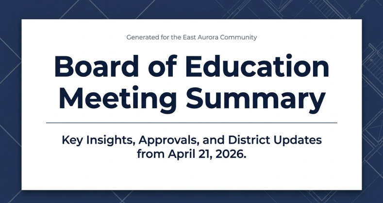 Board of Education Meeting Summary, key insights, approvals, and District updates from April 21, 2026