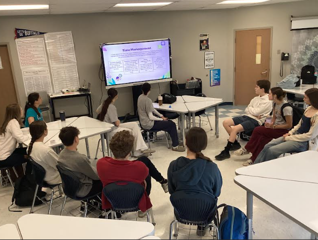 Freshman Advisory circle meeting!
