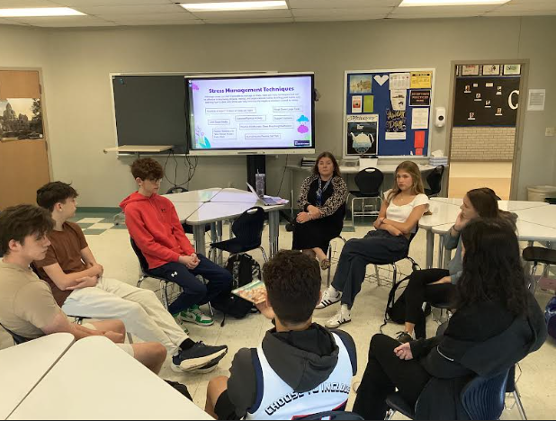 Freshman Advisory circle meeting!