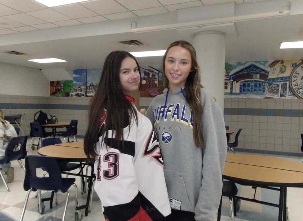 students wearing sabres gear