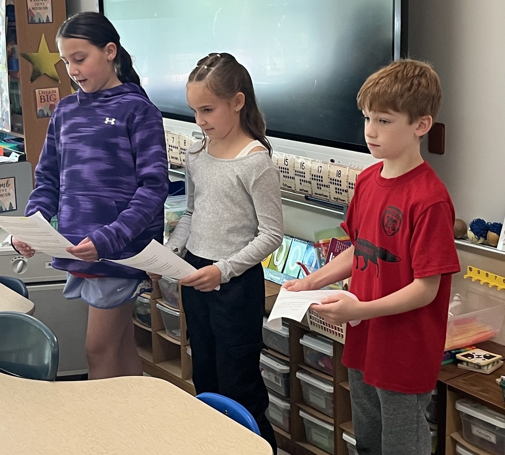 students reading instructions