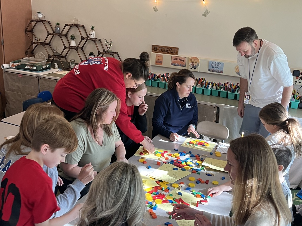 teachers working on the race