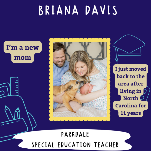 Briana Davis, description in post