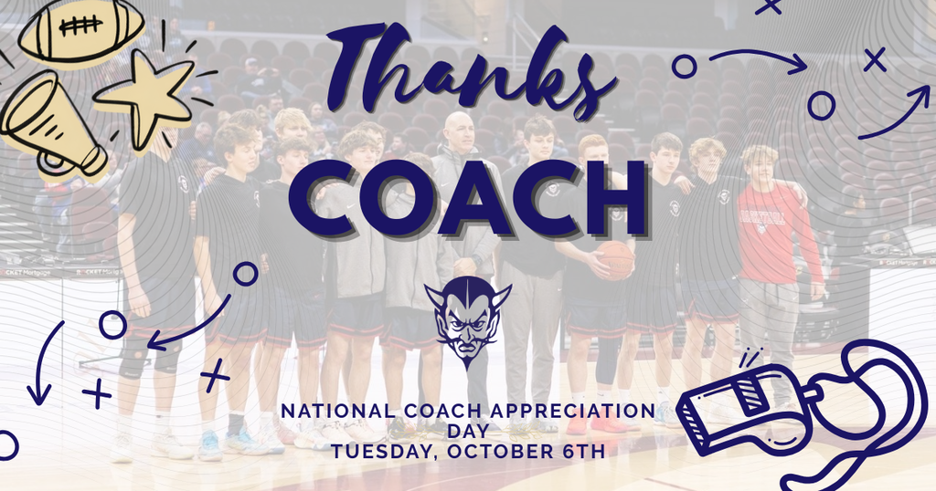 Thanks Coach, national coach appreciation day tuesday october 6th