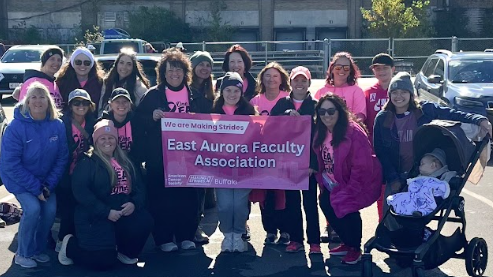 EA staff at the walk