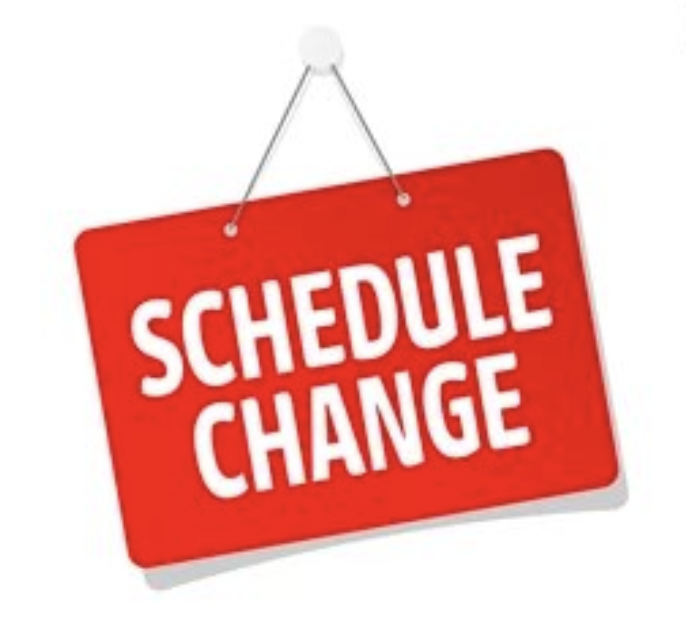 Schedule Change
