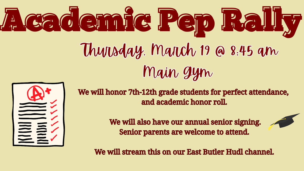 Academic Pep Rally